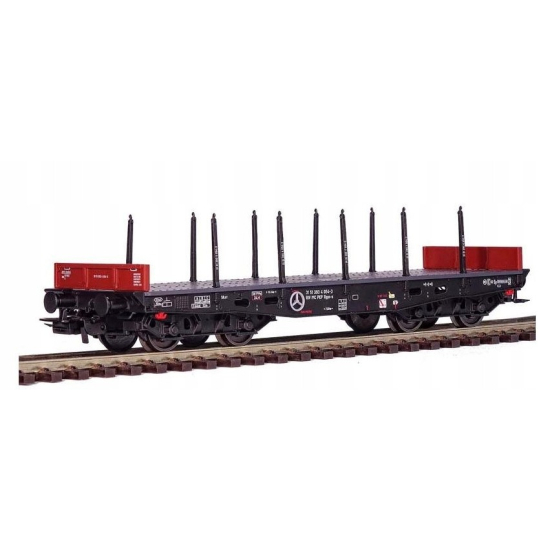 Wagon towarowy PKP platforma typ Rpps-x HO 1:87 Piko 58414-3